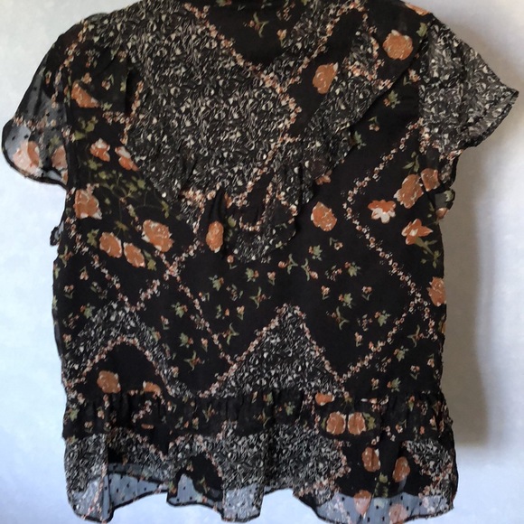 Walter Baker floral top short sleeves - Picture 5 of 7